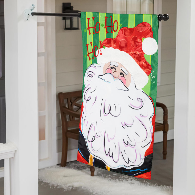 Drapeau de maison Ho Ho Ho