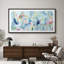 «Abstract Colorful Strokes Impressionist Iceberg Melody», reproduction encadrée-111176786-96074604