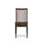3 Piece Kitchen Table & Chairs Set Contains a Round Dining Room Table with Dropleaf and 2 Dining Chairs, 42x42 Inch, Mahogany-1212084439-1212084438-1278109385