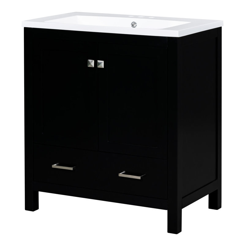 30"  Bathroom Vanity With Single Sink