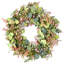 24" Artificial Wildflower Eucalyptus Berry Thanksgiving Day Fall Wreath For Front Door