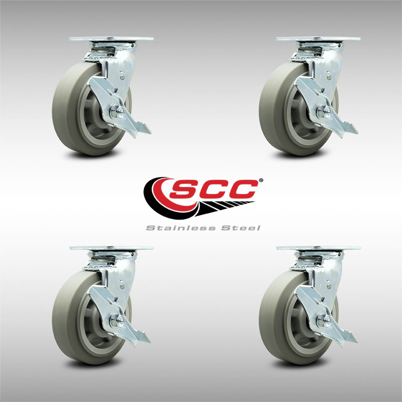 Thermoplastic Rubber Caster