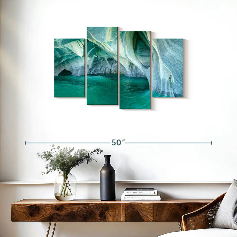Alvord Marble Caves Carrera Lake, 22" H x 36" W
