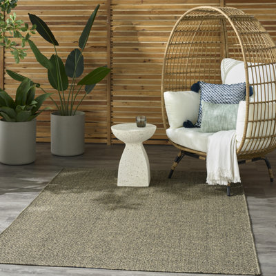 Tapis d'intérieur / extérieur uni Tulum