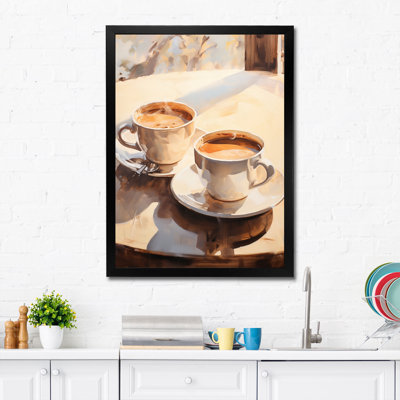 Ijlal Food Coffee Tea III - Coffee Canvas Art Tea Wall Art Print