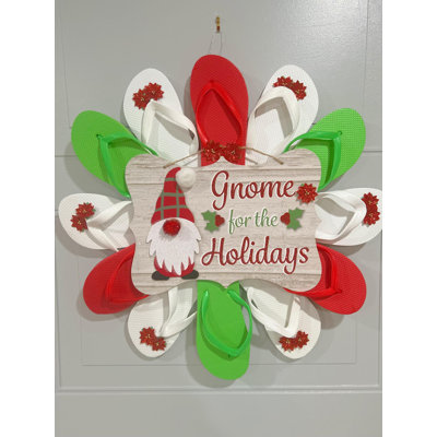 Couronne de Noël gnome