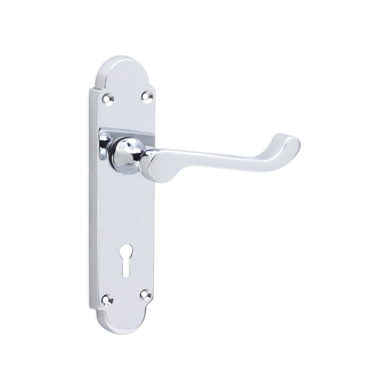 Oakley (S-Type) Lock Lever Handle Polished Chrome