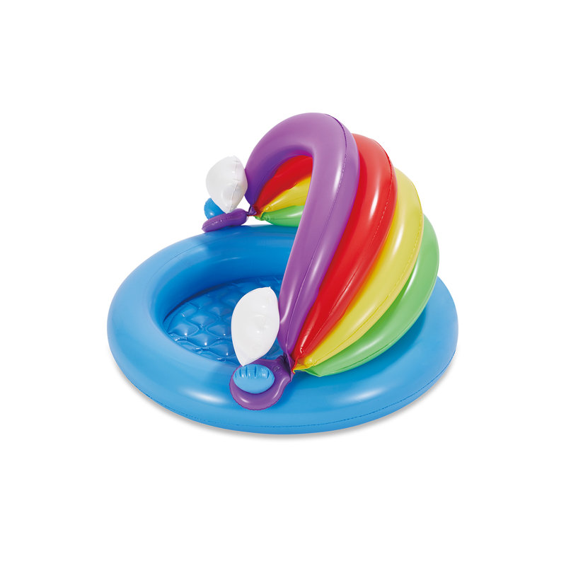 Summer Waves Round Kiddie Pool 11.3'' H x 21'' W x 21'' L