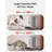 Automatic Dog Feeder, 7L Pet Food Dispenser For Cats And Dogs, Automatic Cat Feeders With Protion Control, Voice Recorder&Programmable Timer For Up To 5 Meals Per Day