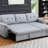 Beuna 83.5" Modern Reversible Sleeper Sectional Sofa with Storage Chaise-346567177
