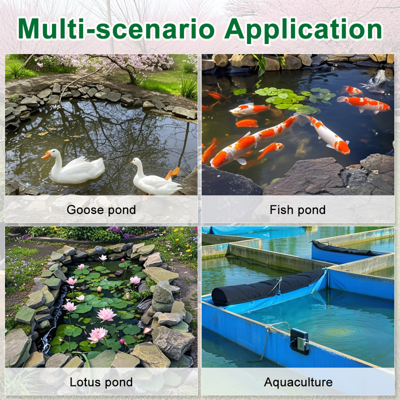 Pond Liner est un revêtement de bassin flexible et durable utilisé pour les étangs et les piscines. Il est robuste et durable