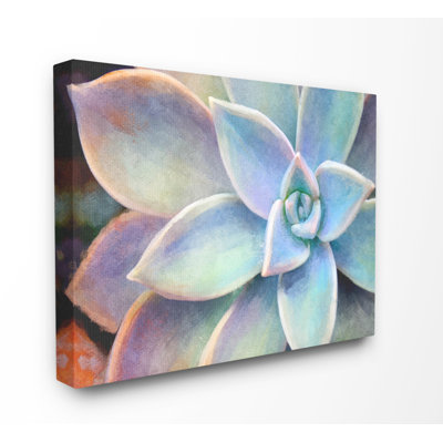 «Succulent Plant Vibrant Bloom», impression