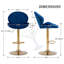 Agapito Swivel Yes Upholstered Yes Bar Stool-371710414