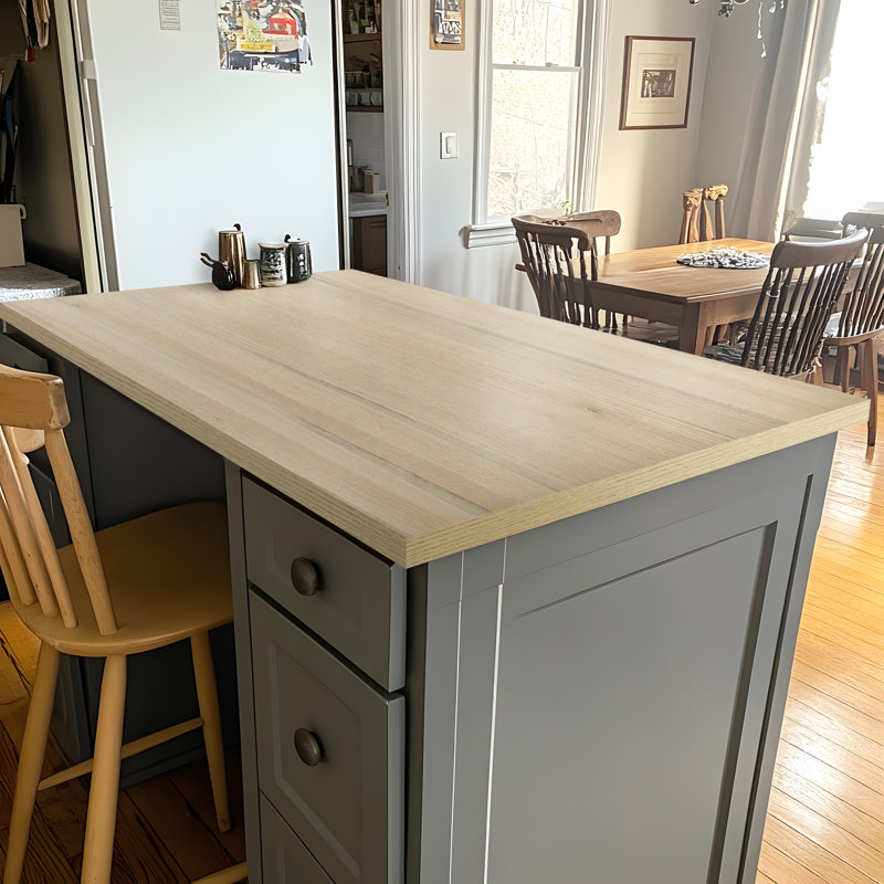 Superbe plateau de table monobloc Kaboon pour usage domestique ou commercial, H 1 po x l 42 po x P 20 po, Chêne