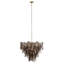 Magnolia 10-Light Quartz Glass Chandelier