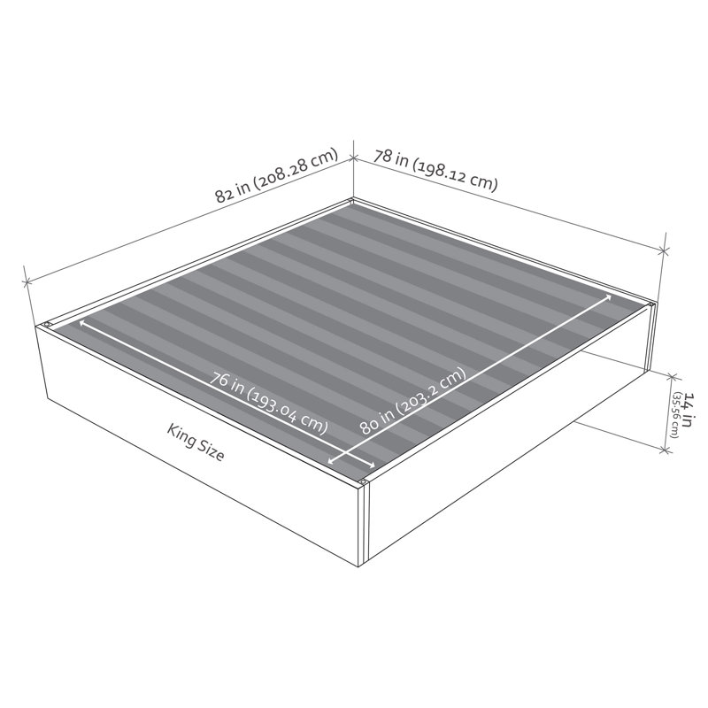 Sapan Upholstered Bed, King, Velvet Black