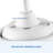 44 In Intergrated Led Ceiling Fan Lighting With Abs Blade-694885163