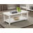Geddies Wood Coffee Table with Shelf Distressed White-1738164163