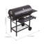 Living And Home 106cm W Portable Charcoal Grill