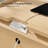 Modern Minimalist 20'' W 3-Drawer Nightstand with Hidden Charging Station, Natural Oak-597067488-594249059