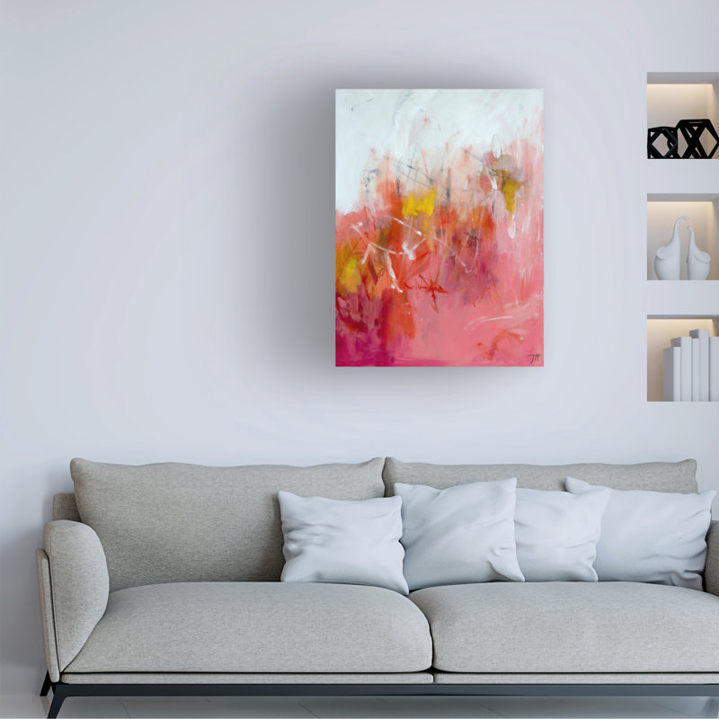 Art sur toile Tove Hoglund Painterly 4, H 19 po x l 14 po
