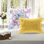 Ensembles de literie grand floral, polyester hypoallergénique, décor de chambre à coucher moderne