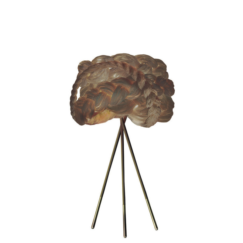Bride Tripod Table Lamp, Brown