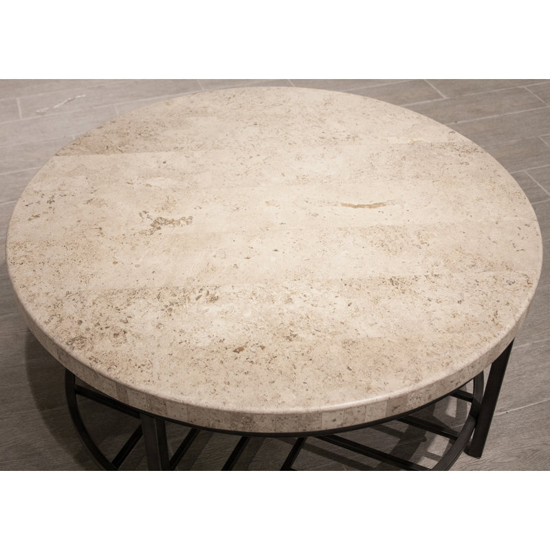 Stone Top Coffee Table