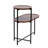 Small Coffee Tables 2-Tier Modern Sofa Side Table With Wood Storage Shelf Living Room End Tables Nightstands