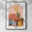Papier, scène I, reproduction encadrée - bois massif-1038851691