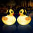Floating Solar Pool Lights, 16 Inch Waterproof Pool Lights That Float, Light Up LED Pool Accessories, Glow Duck Pool Light, Inflatable Solar Powered Floating Light For Pools,Pond,Hot Tub,Party-2Pcs