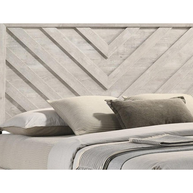 Ensemble de chambre à coucher grand lit, beige, bois noir, ensemble de 2 pièces avec table de chevet, Grand lit