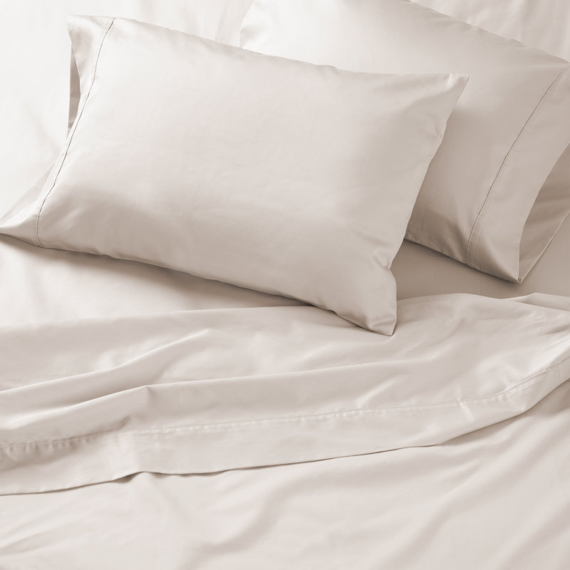 500 Thread Count 100% Cotton Sheet Set, Blush, King