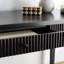 Shelbie 1 Drawer Reeded Desk-1991142762