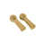 Unlacquered Satin Brass