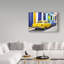 Cosey «Yellow and Blue 1», reproduction de photo sur toile tendue-25673181