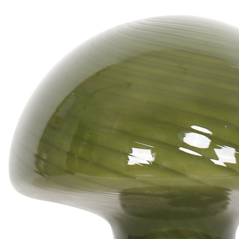 Lampe de fantaisie en verre Keaten, Vert