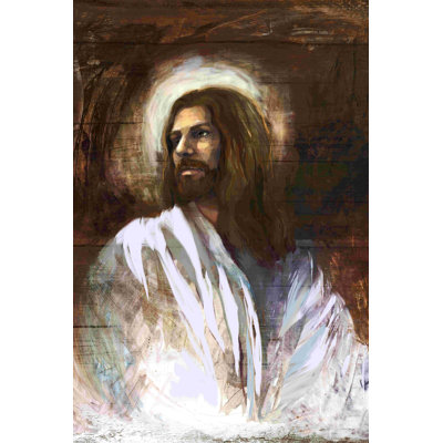 Portrait du Christ - reproduction sur toile tendue