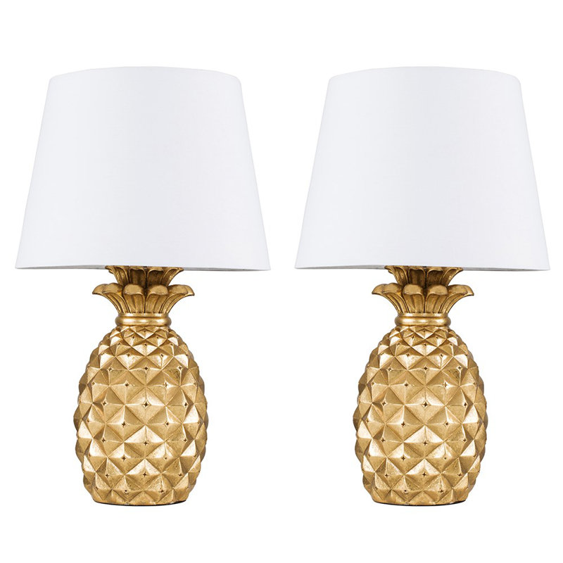 Bernina Table Lamp, White, No Bulb
