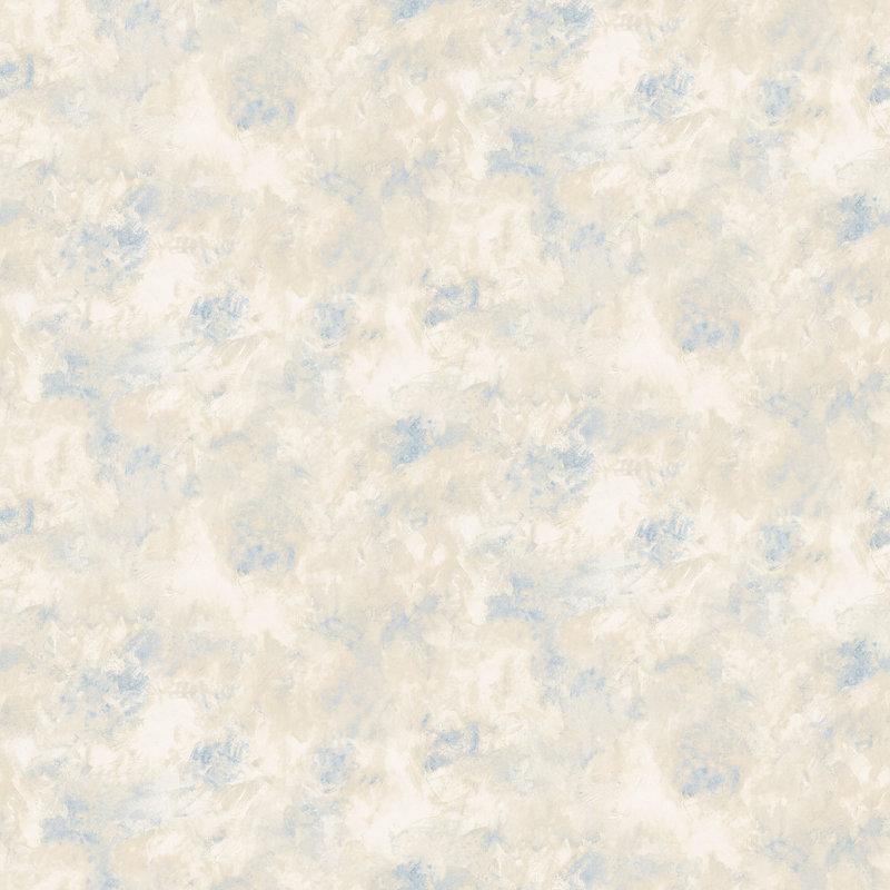 Madalynn 10m x 53cm Matte Wallpaper Roll, Greige/Blue