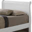 Élégant lit simple avec rangement