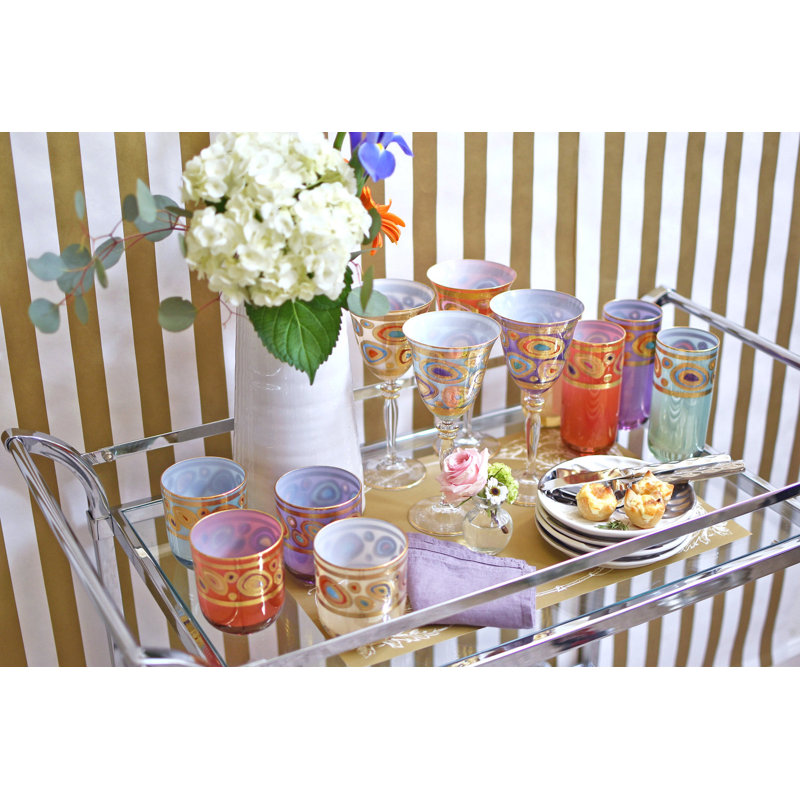 Regalia Highball Glass, Orange