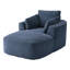 Très grand fauteuil inclinable en velours côtelé-2027066282