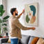 Serene Abstraction Modern - Wrapped Canvas-623094084-623094106
