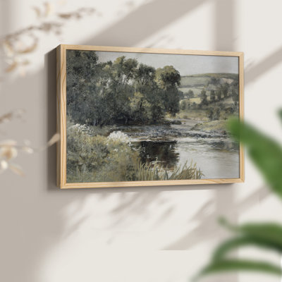 Vintage Landscapes-CCXCIV -Framed Print - Restickable