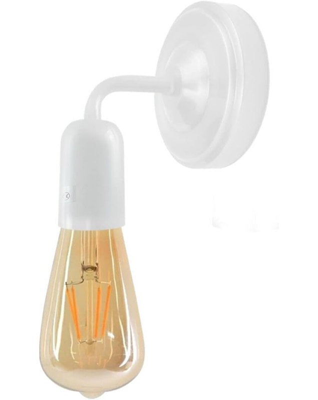 Armed Sconce, White