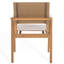 Hutson Leather Upholstered Dining Arm Chair-1681677697