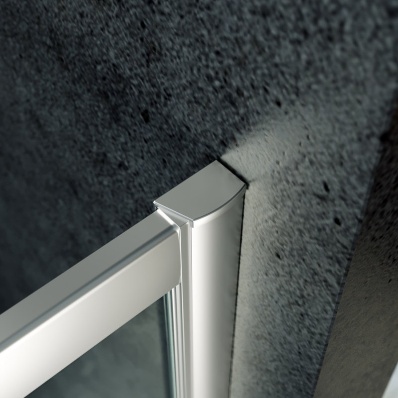 Sainz Offset Quadrant Shower Enclosure, 190 H x 90 W x 90 D