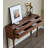 33.46" Walnut colour Rectangular Solid Wood Console Table-107235918