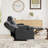 67.32" Wide Manual Reclining Loveseat With Hidden Storage Console And Dual Cup Holders-159108445